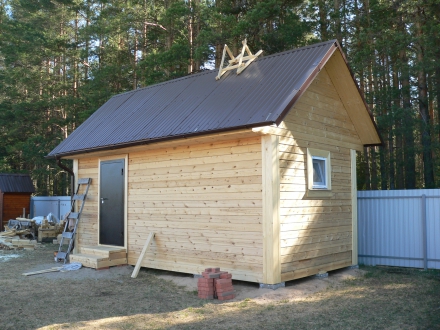 Проект бани ДД-3
