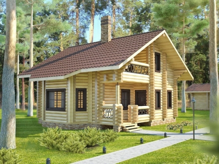 Проект дома ДД-136